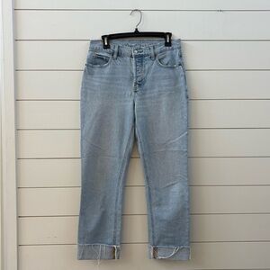 Old Navy Light Wash Straight Leg Jeans